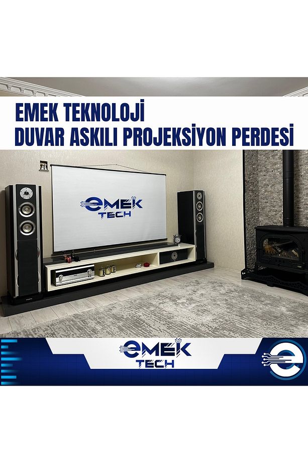 Taşınabilir Yüksek Performanslı 4K Sinema Projektörü Şarjlı Bluetooth Android Hoparlörlü Işıklı - 5