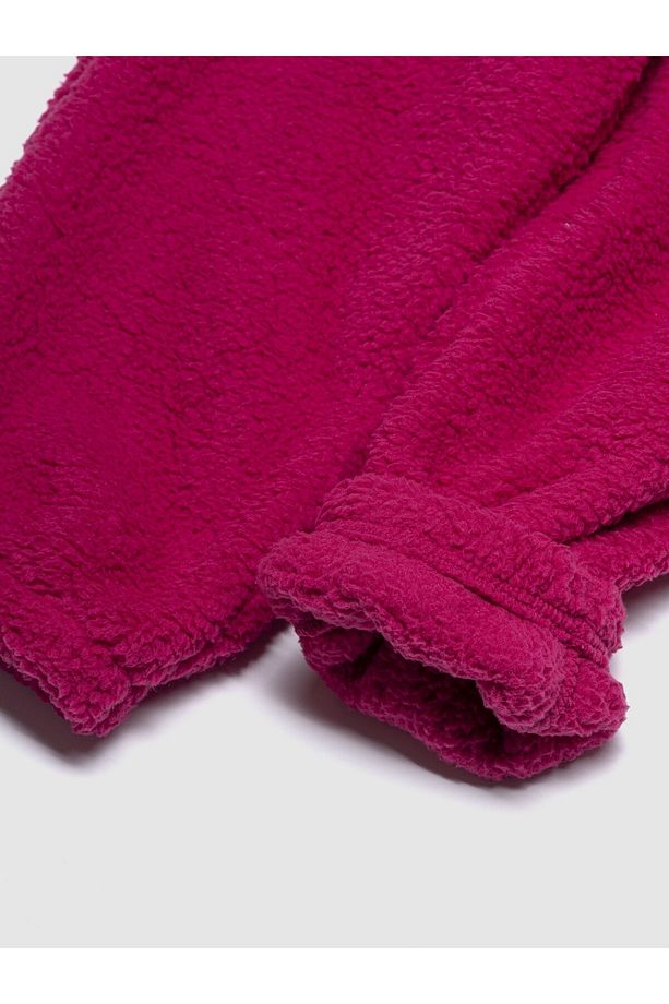 Kız Bebek Pembe Gap Logo Sherpa Jogger Eşofman Altı - 2