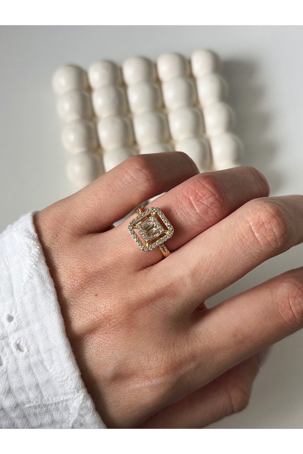 Custom Model Adjustable Baguette Ring - 2