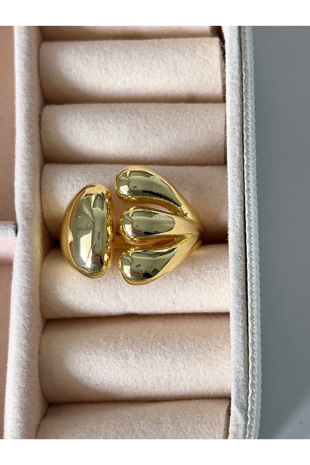 Asymmetrical Ring with Multiple Curves - 3