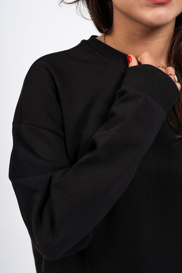 Oversize Basic Sweatshirt - 4