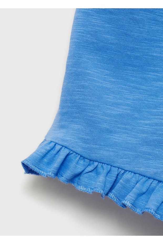 Elastik belli şort - 4