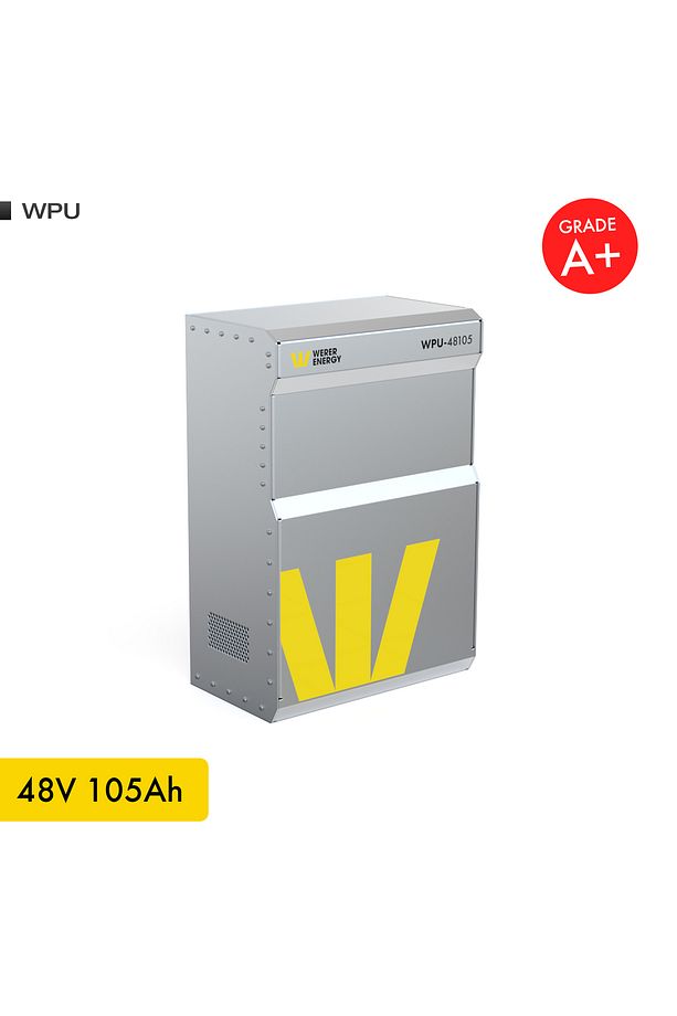 48V 100Ah LiFePO4 5.4kw WPU Series Bluetooth'lu Lityum Demir Fosfat Akü - 3