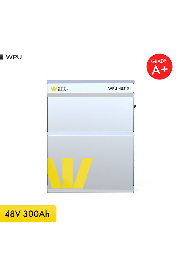 48V 300Ah 15.5kW LiFePO4 WPU Series Bluetooth’lu Lityum Demir Fosfat Akü - 1