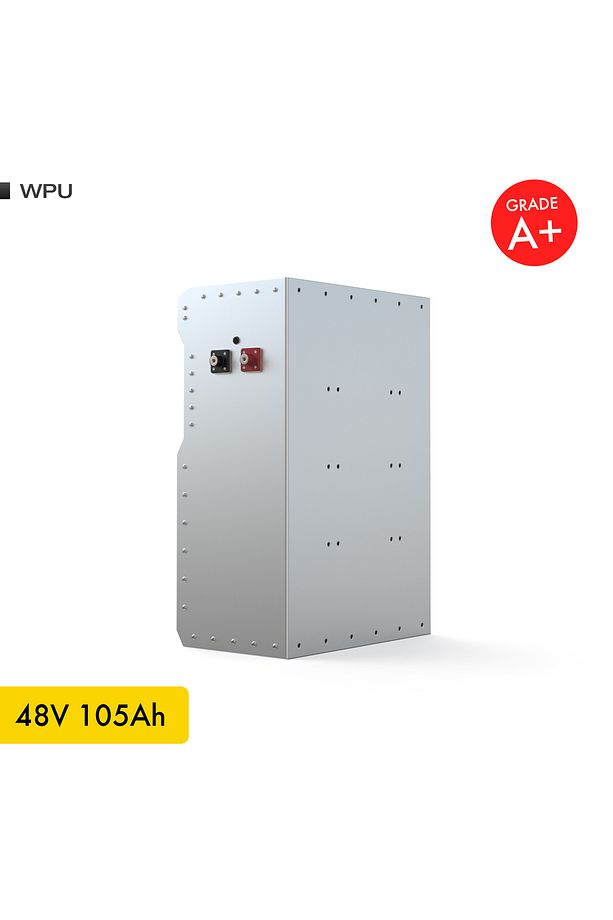 48V 100Ah LiFePO4 5.4kw WPU Series Bluetooth'lu Lityum Demir Fosfat Akü - 4