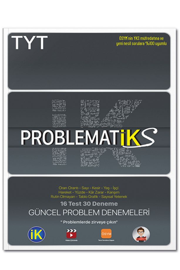 Tonguç Tyt Problematiks Yeni Nesil Problem Denemeleri - 1