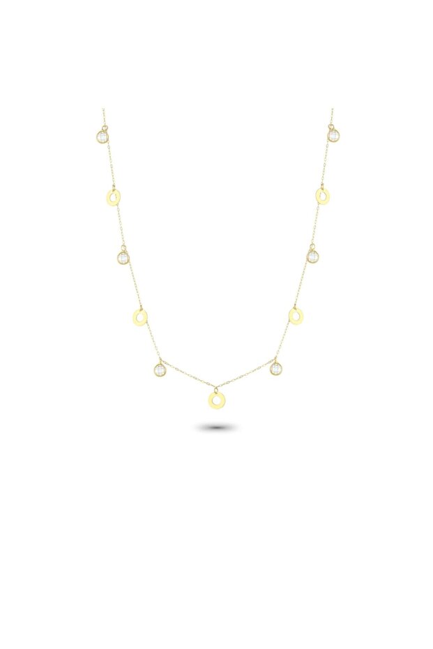 Altın Halka Şans Kolye - 3