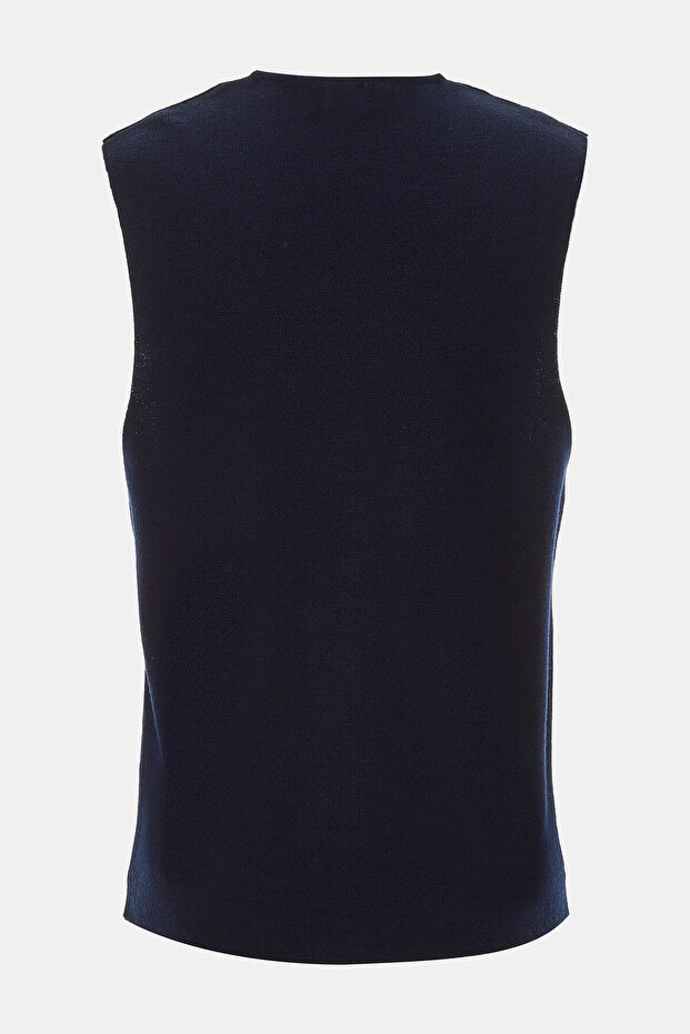 LACİVERT YELEK - 2