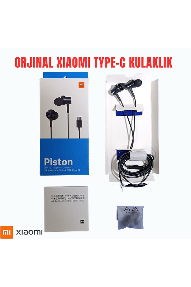 Piston Type-c Mikrofonlu Kulak Içi Kulaklık, Yeni Sürüm - 4