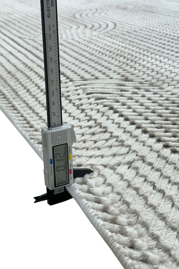 Makinede yıkanabilir kaymaz taban leke tutmaz bej mutfak halısı salon halısı ve yolluk - 6