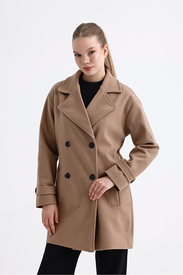 Kruvaze Kaşe Kaban - 2