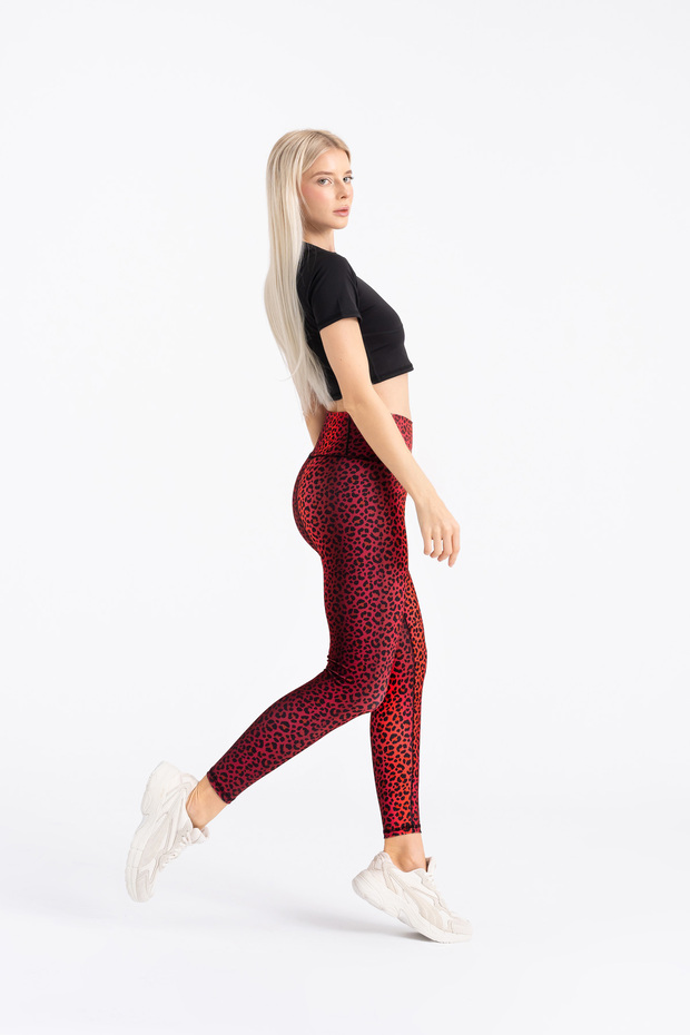 Αθλητικό κολάν Leopard Pattern - Luxe Model - 5