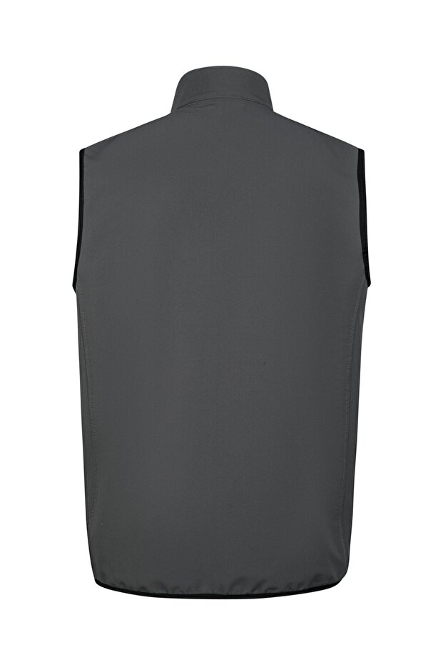 Wayne Merino Yünlü Unisex Yelek Antrasit - 3