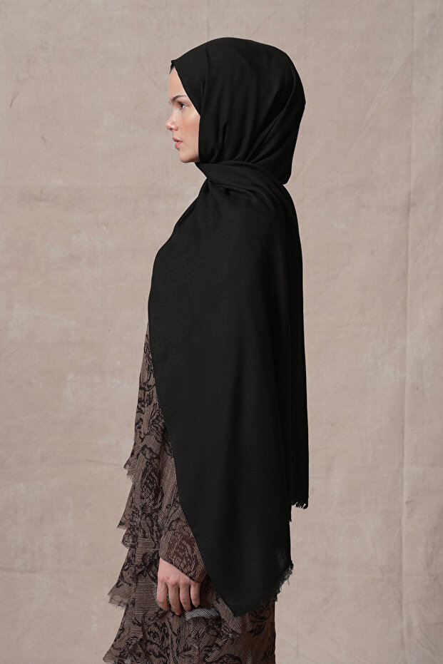 شال مودال أسود - 5