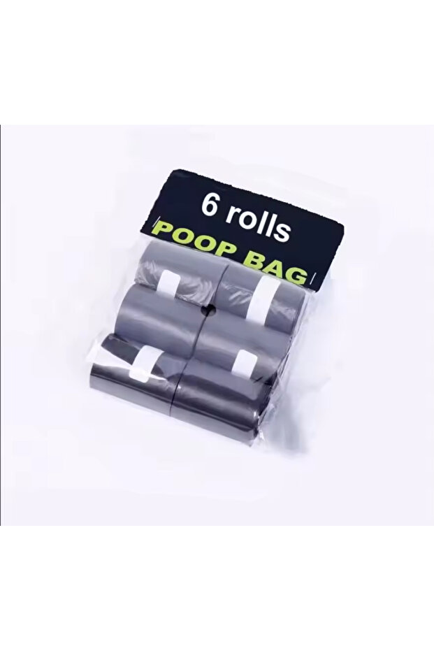 6 Pieces Pet Dog Cat Poop Pick up Bag Garbage Bag
