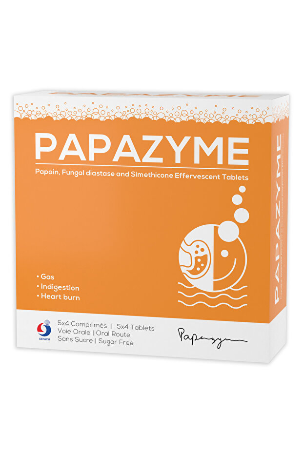 Papazymeeffervescent Tab 20S