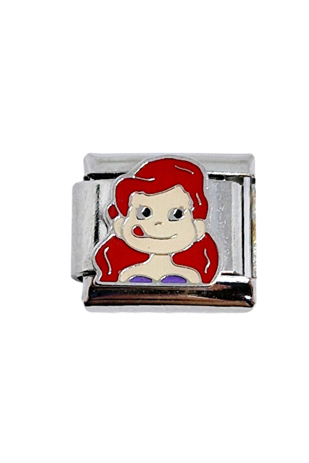 Steel Italian Charm Bracelet Charm