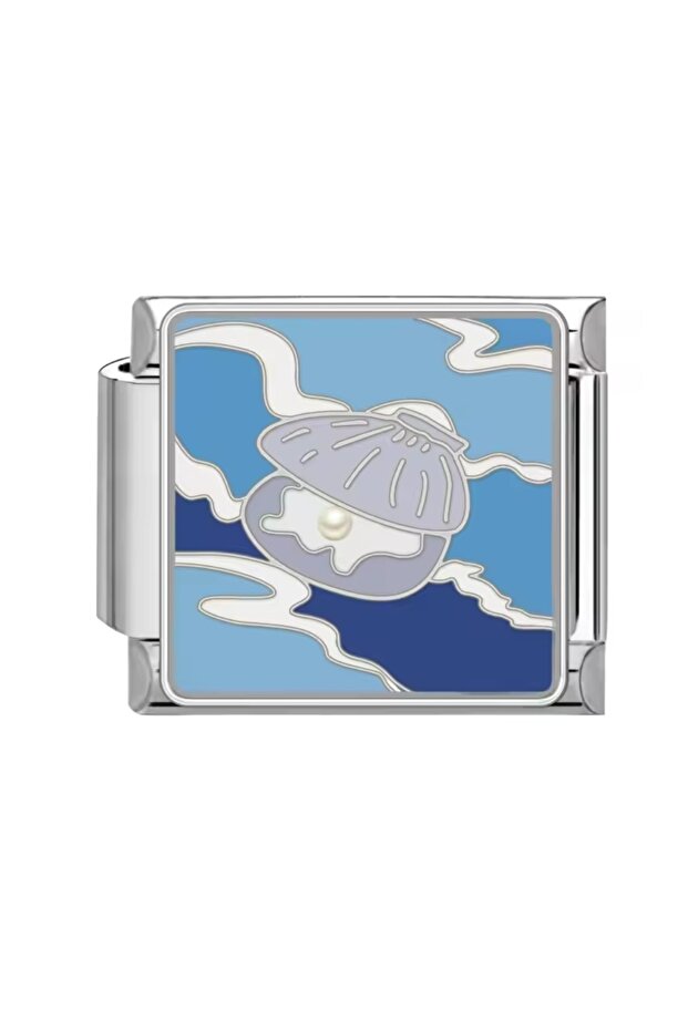 Steel Italian Charm Bracelet Charm