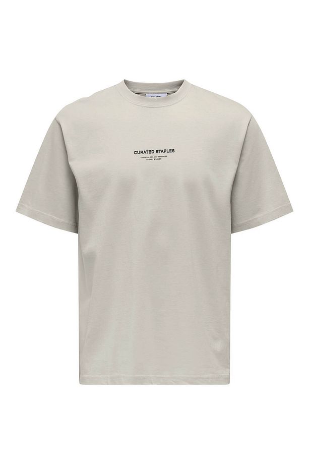Onscurated Rlx Print Ss Tee Noos 22030925 Silver Lining - 2