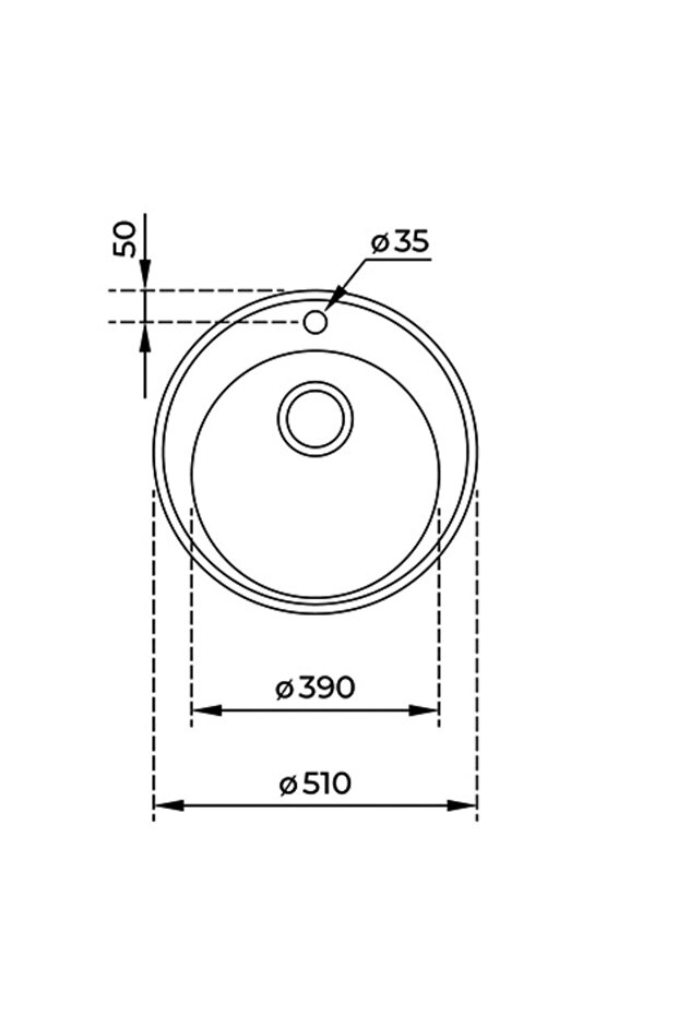 Centroval Mikroketen Çelik Eviye - 3