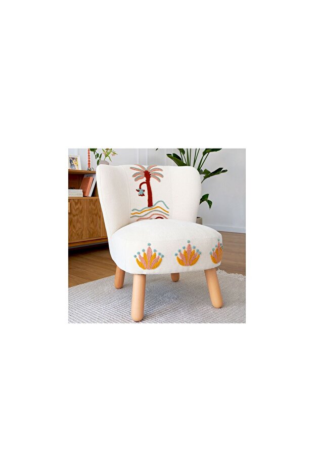 Filifera Punch İşlemeli Berjer - 1