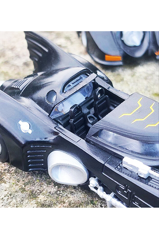 Batmobile Araba  Sesli Işıklı Demir Araba Batmobile - 7