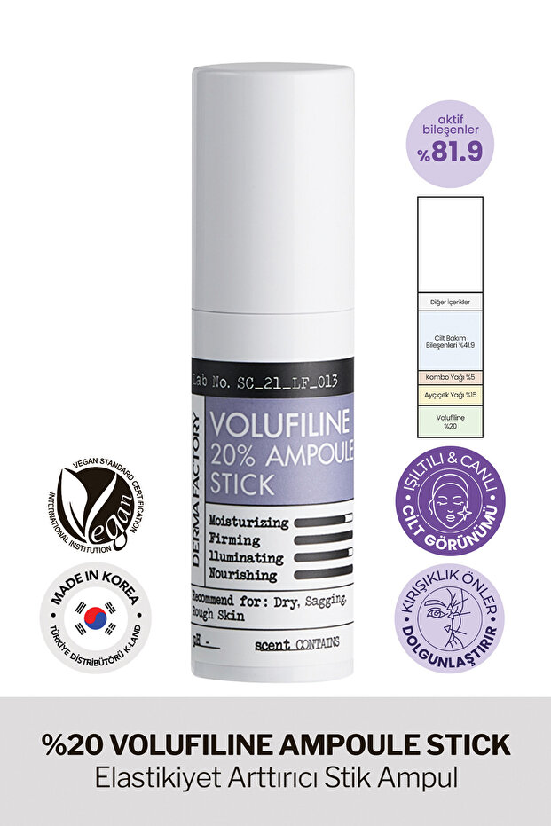 Anti Aging Stick Volufiline Ampoule Stick Containing 20% Volufilin