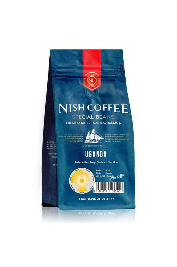 Nish Filtre Kahve Uganda Bugisu 1 Kg Öğütülmüş - 3