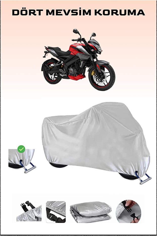 Bajaj Pulsar NS 200 ABS - قفل متوافق وآمن ومقاوم للماء للدراجات النارية
