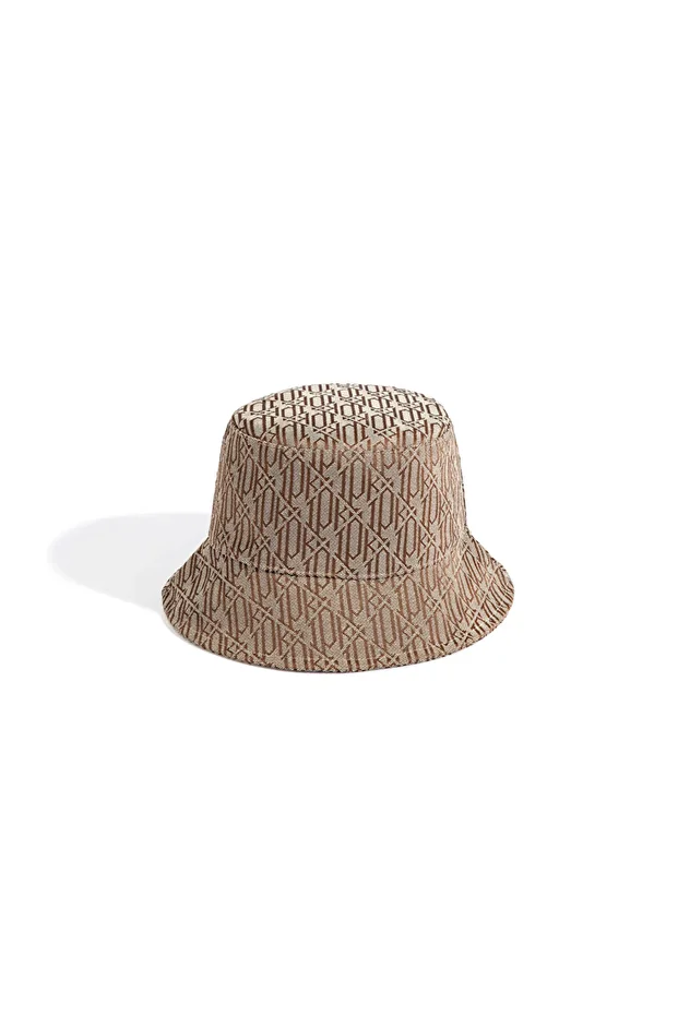 Monogram bucket şapka - 1