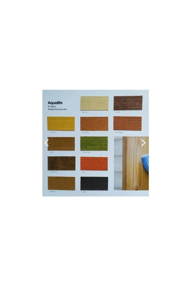 TEK AQUALIFE SU BAZLI AHŞAP KORUYUCU TİK RENGİ (TEAK) 2,5 LT - 2