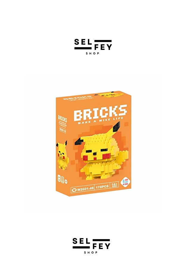 Yapı Oyuncak Model Pokemon Mini Figür - 2