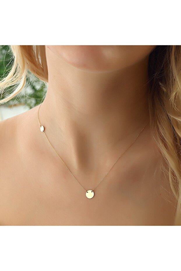 Altın Plaka Kolye - 2