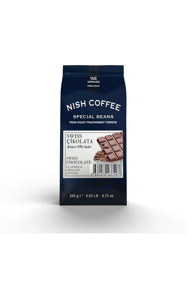 Nish Swiss Çikolata Aromalı Filtre Kahve 250 Gr - 5