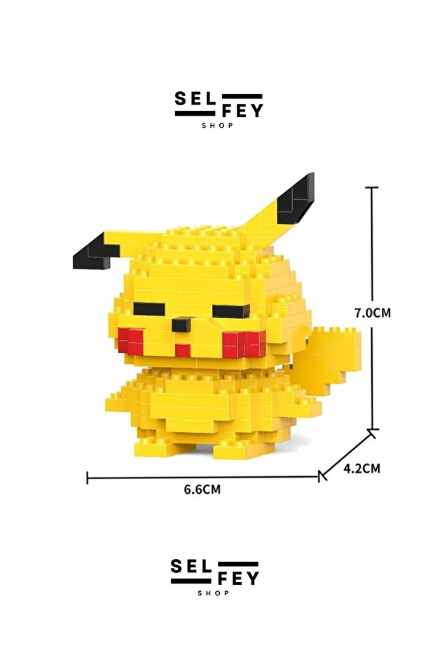Yapı Oyuncak Model Pokemon Mini Figür - 3