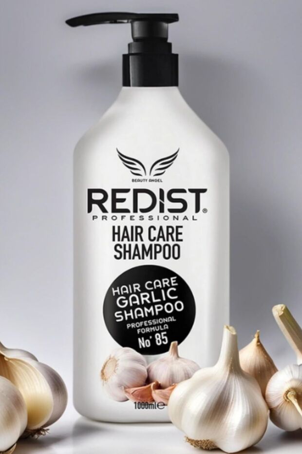 Anti-Hair Loss Shampoo with Garlic Content for Shedding and Late Growth Hair 1000 ml - 4