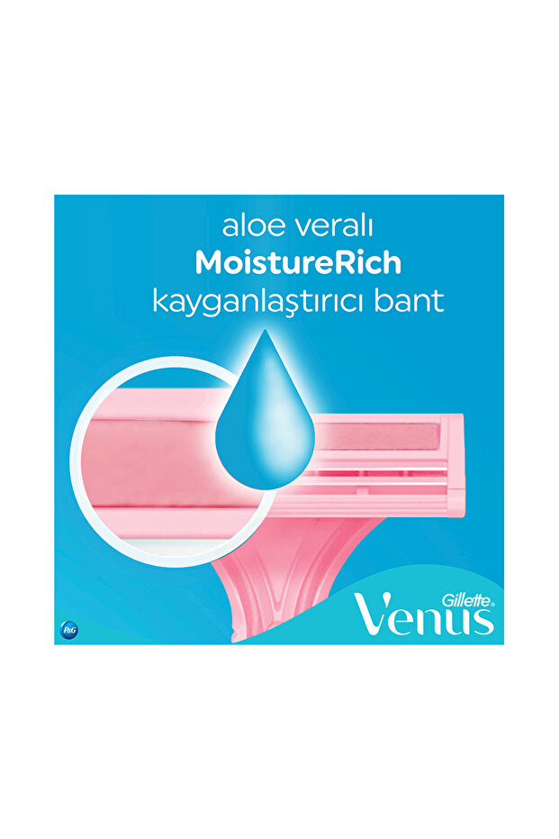 Venus Simply Basic Tıraş Bıçağı Kullan At 5'li - 4