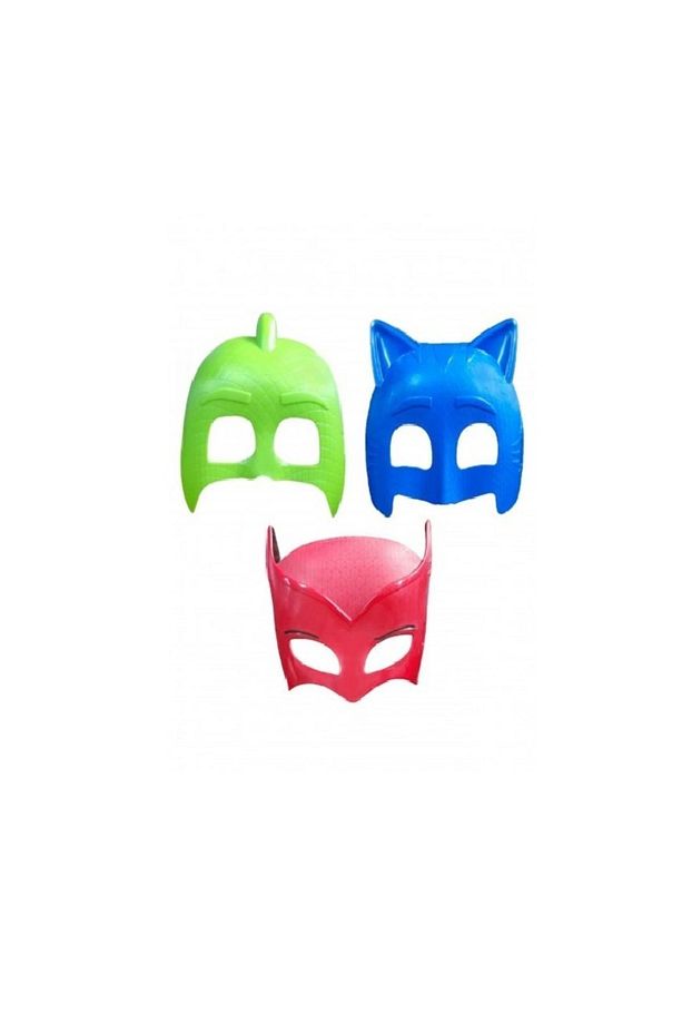 Maske 10 Tane Çocuk Maskesi Kampanya Hulk Örümcek Adam Vandetta Pijamaskeliler Çocuk Çığlık - 7