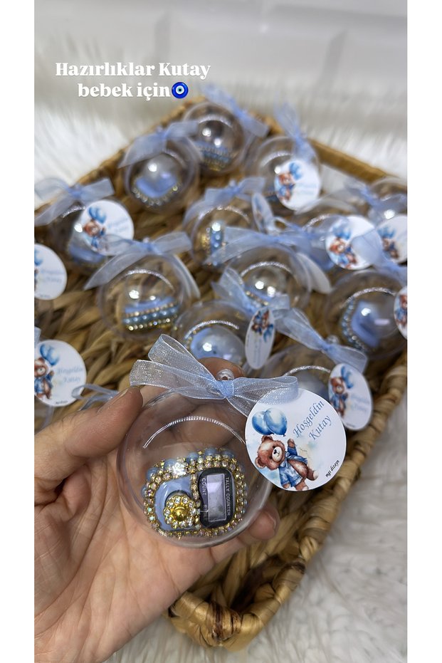 Inside the Ball, the Zikirmatik with Stones Is Distributed (15 Pieces) and the Colors Vary.