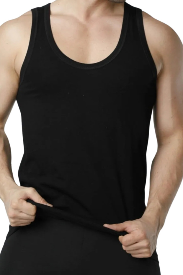 Set of 6 High Quality Men's Underwear Undershirt - Comfortable and Stylish Design - 1