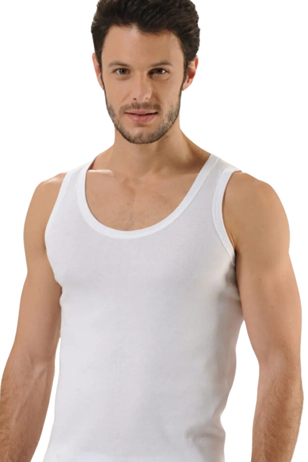 Set of 6 High Quality Men's Underwear Undershirt - Comfortable and Stylish Design - 5
