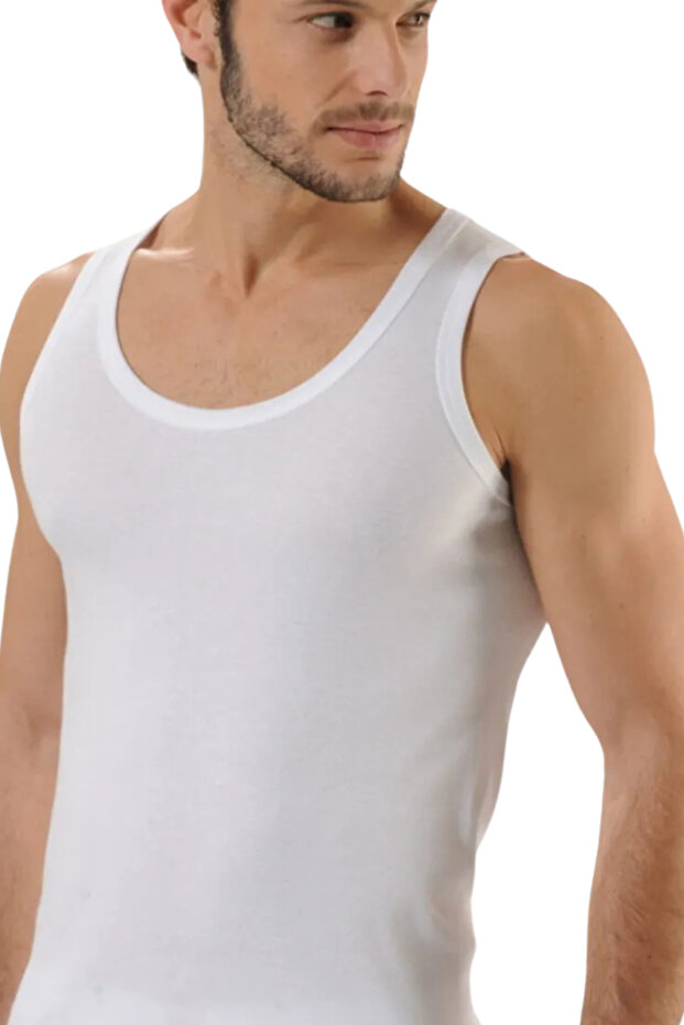 Set of 6 High Quality Men's Underwear Undershirt - Comfortable and Stylish Design - 8