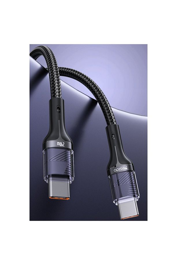 1.2M Uzunluk 240W Type-C to Type-C PD 2.0 Hızlı Turbo Şarj Kablosu - 2