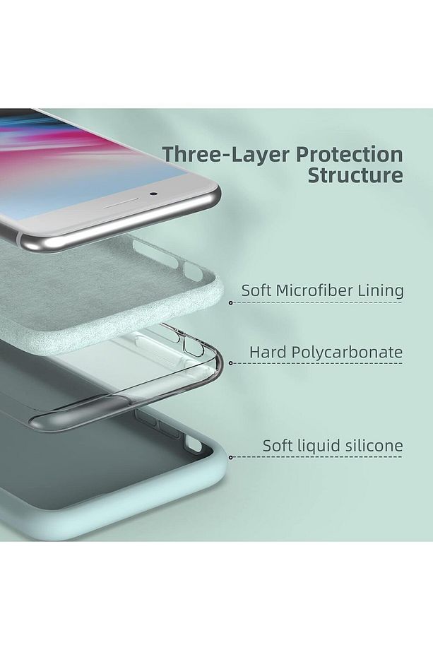 İphone 8 Plus Kılıf,iphone 7 Plus Kılıf,[ipeksi Ve Yumuşak Dokunuşlu Seri] Premium Yumuşak Silikon - 6