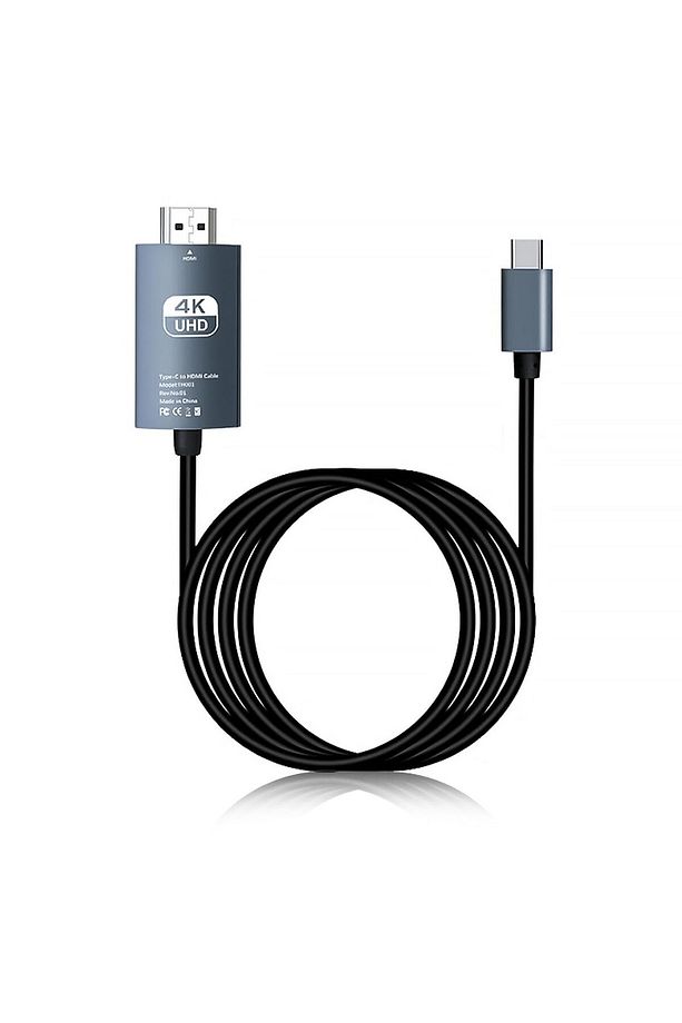 HDMI Çevirici USB C HDMI 4K 60Hz HDMI, 200cm USB C HDMI Adaptör Thunderbolt Type-C to HDMI 2 Metre - 8