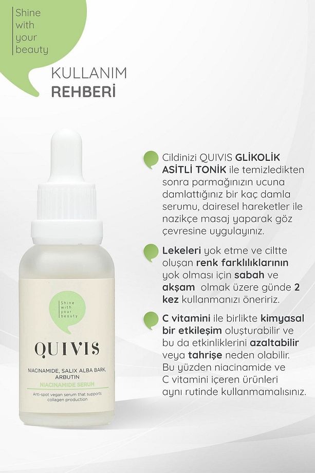 Akne Sivilce ve Siyah Nokta Karşıtı Niacinamide Serum 30 ML - 3