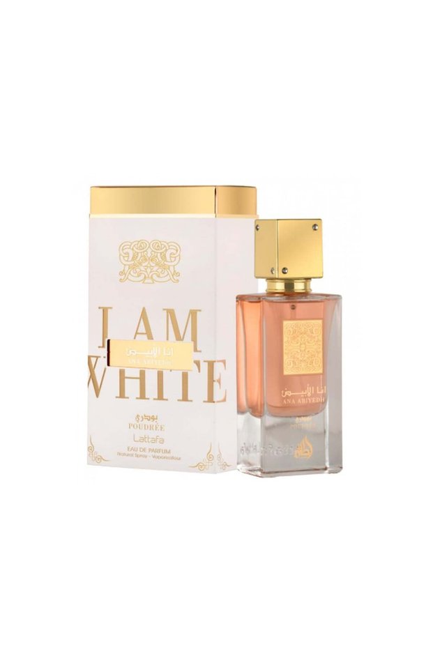 عطر انا الابيض بودري للنساء من لطافة - او دي بارفان - 60 مل