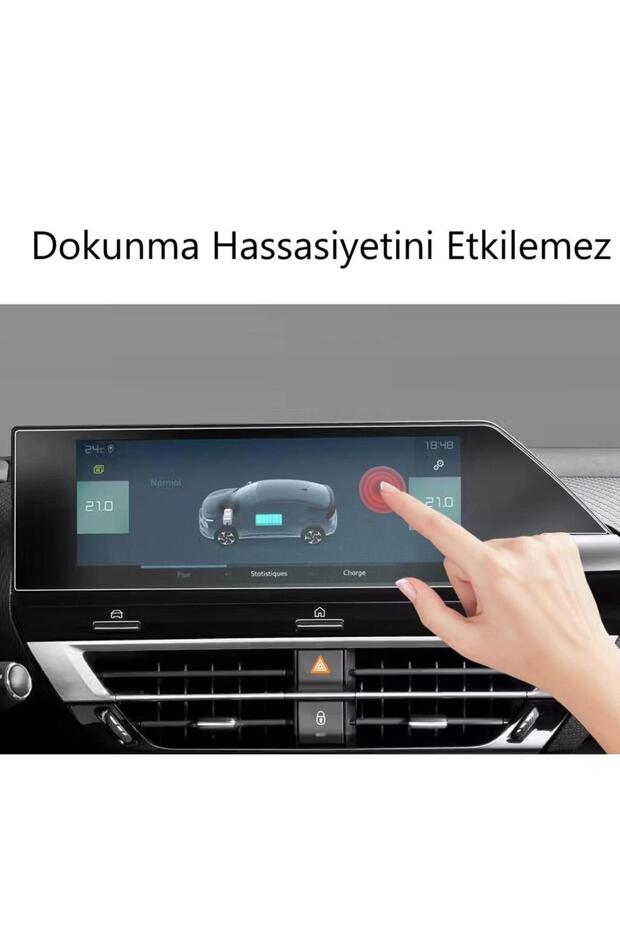 Citroen E-C4 10 بوصة واقي شاشة متعدد الوسائط - 2