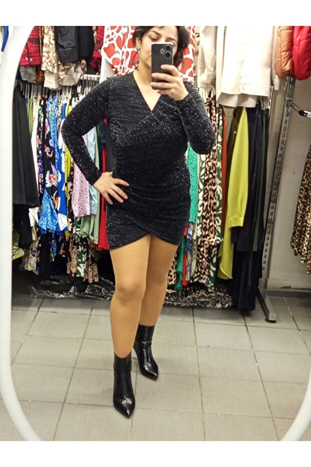 simli elbise - 2