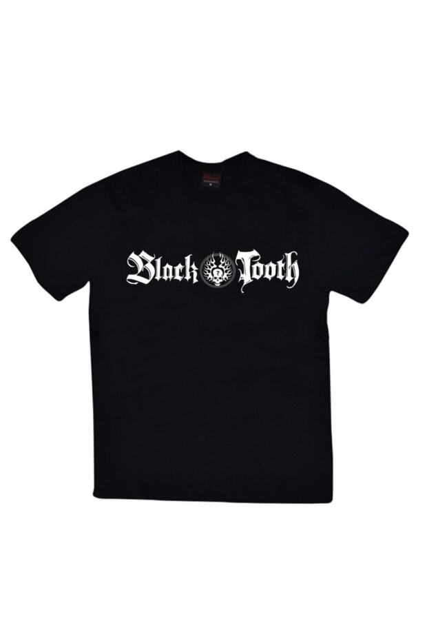 Black Tooth Band Printed Unisex 100% Cotton T-Shirt